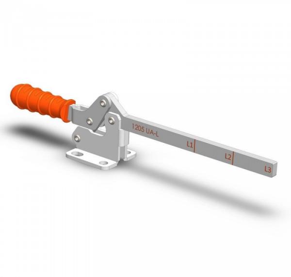 Horizontal Base Toggle Clamps with Solid Arm / 1200 Y-L Solid Arm Series