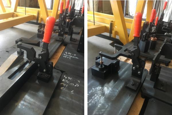 Frame welding fixtures 2